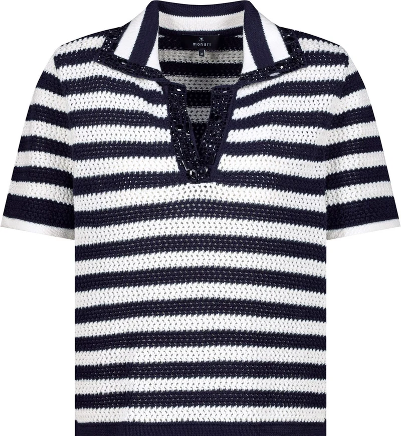 Pullover, marine ringel