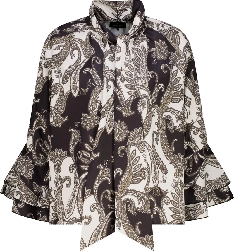 Bluse mit Paisleymuster
