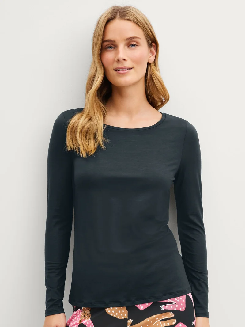 DAMEN Shirt langarm