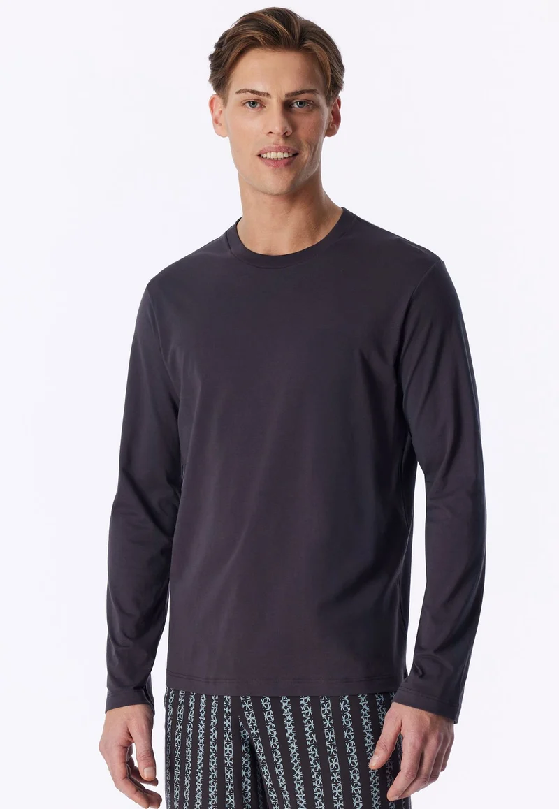 Langarmshirt Rundhals