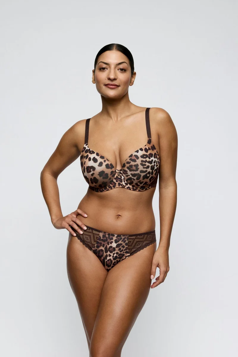 GIGANNI Leopard bloom Unterlegter BH Herzform