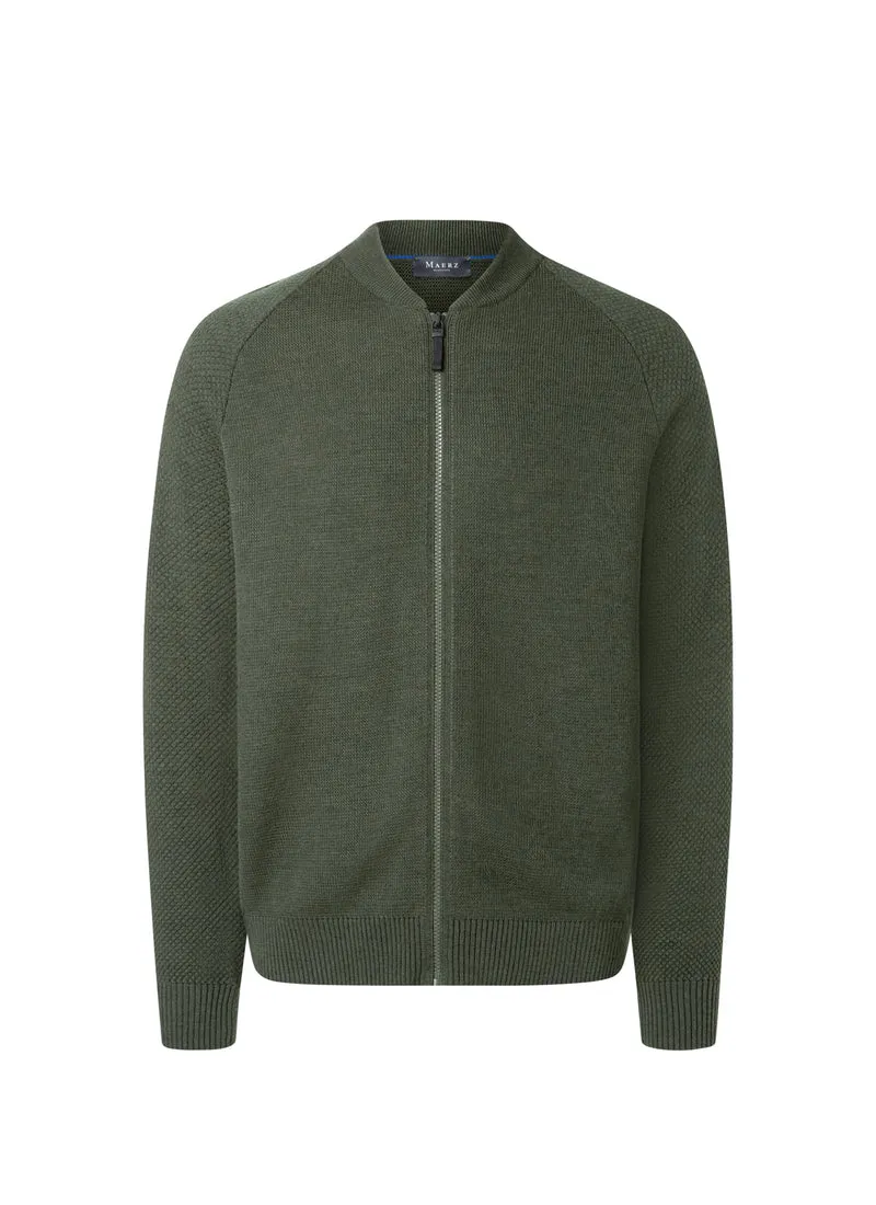 Strickjacke Zip 1/1 Arm