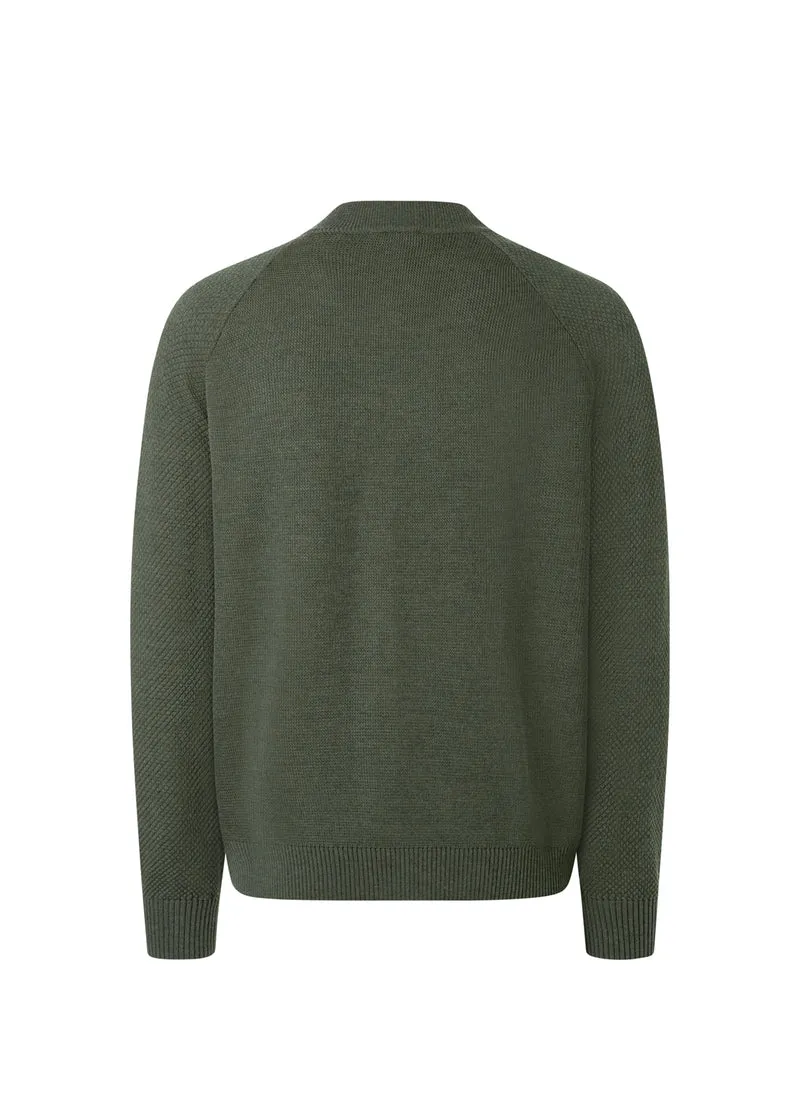 Strickjacke Zip 1/1 Arm