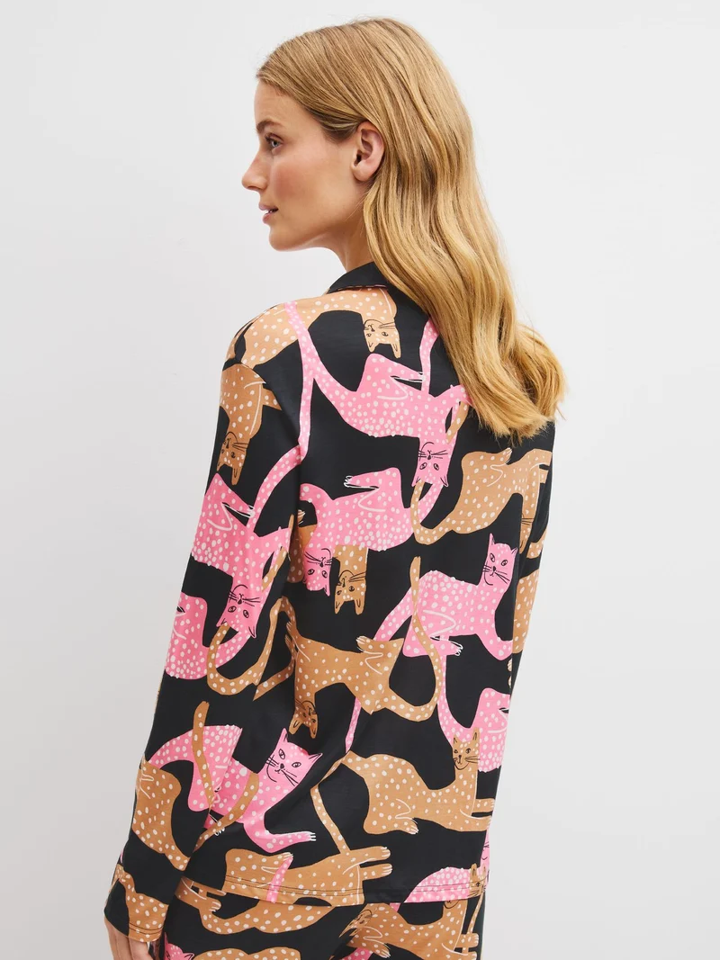 DAMEN Shirt langarm