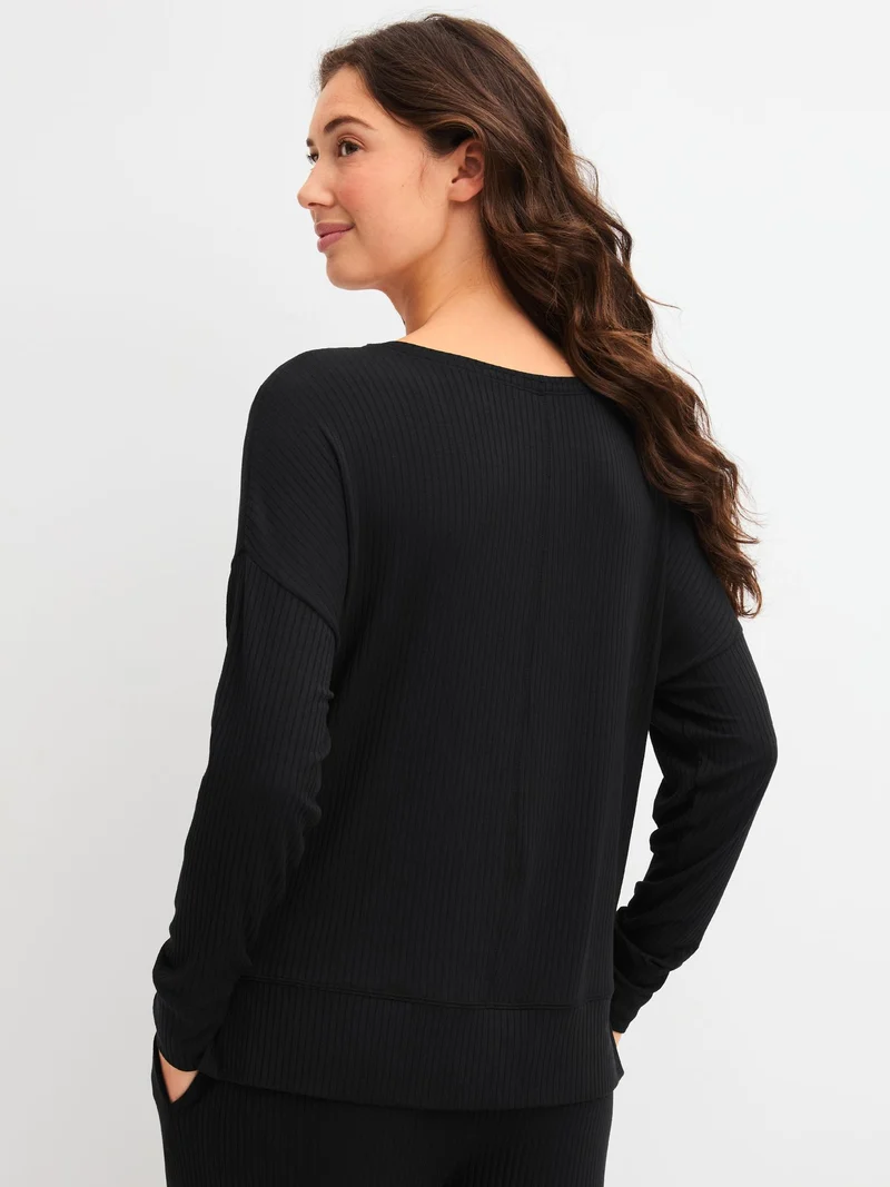 DAMEN Shirt langarm