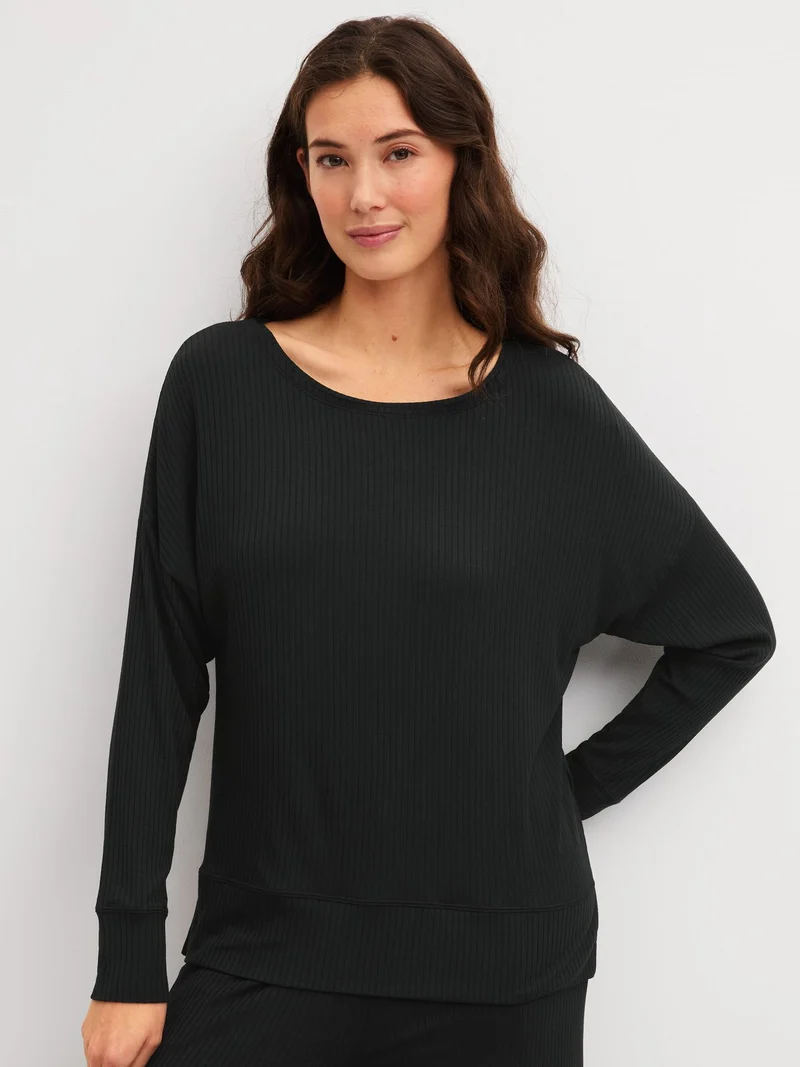 DAMEN Shirt langarm