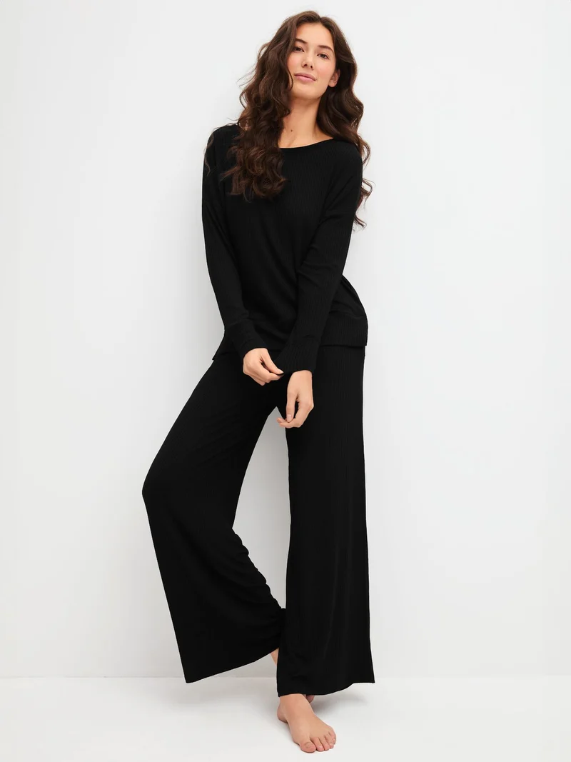 DAMEN Shirt langarm