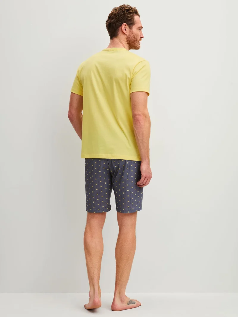HERREN Pyjama kurz