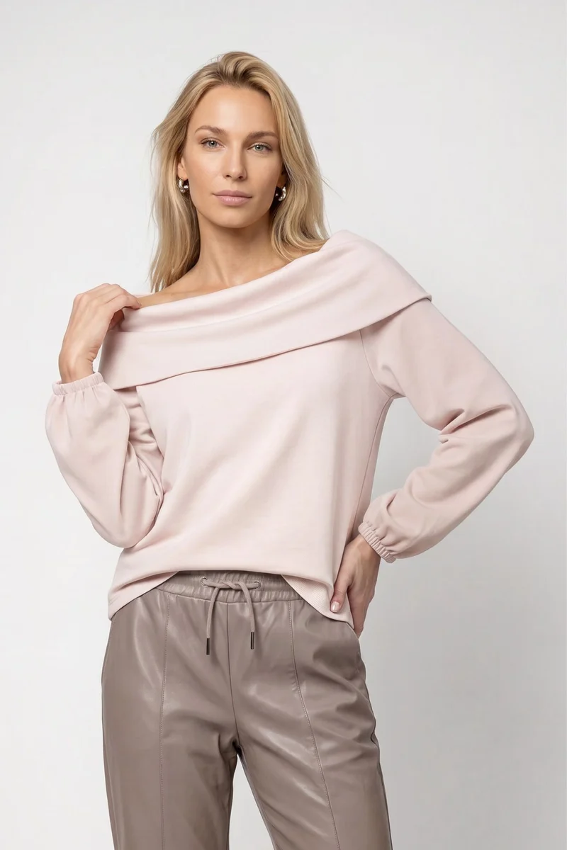 Sweatshirt, rosewater