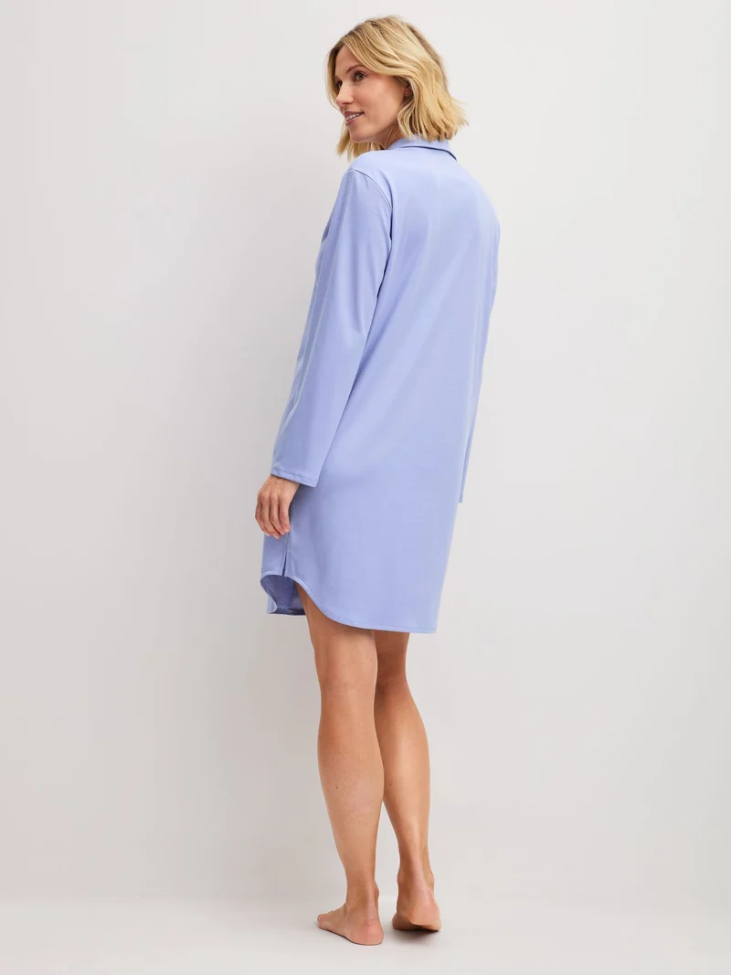 DAMEN Sleepshirt, milky blue