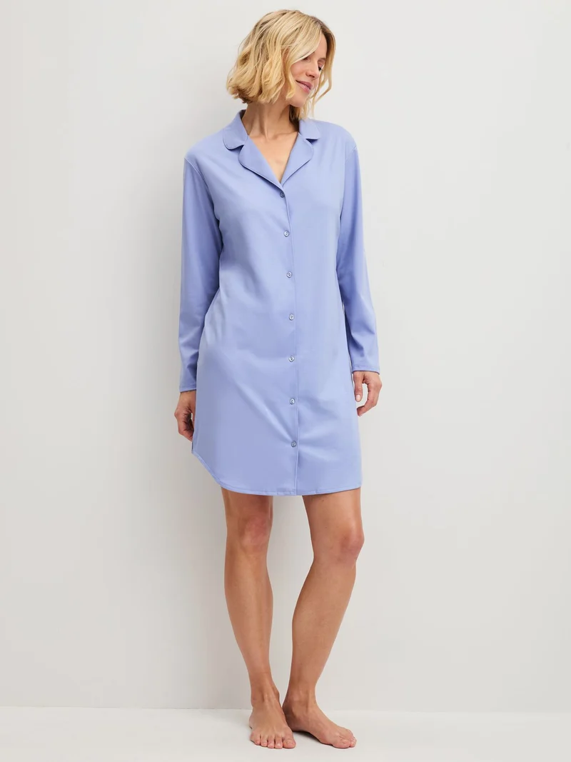 DAMEN Sleepshirt, milky blue