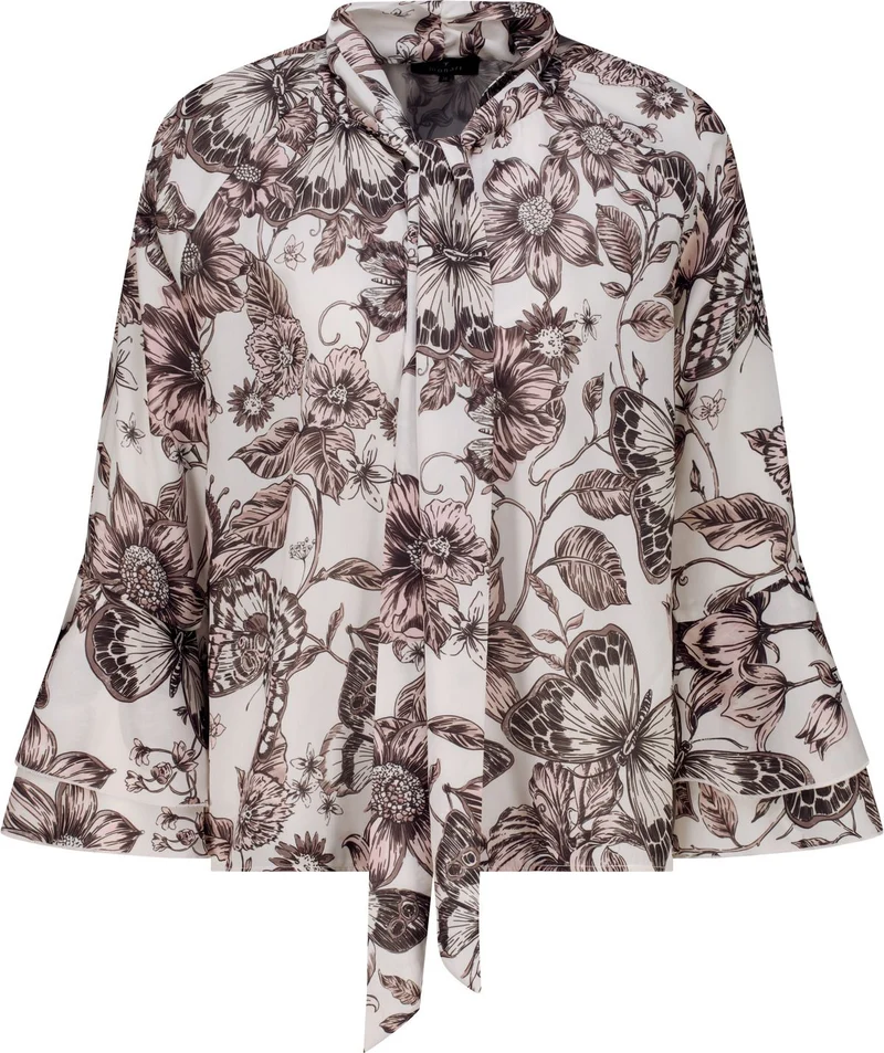 Bluse mit Blumenmuster