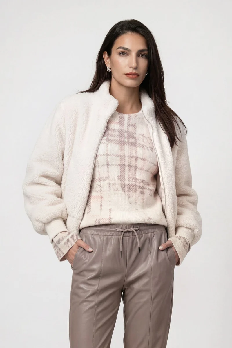 Jacke, pearly