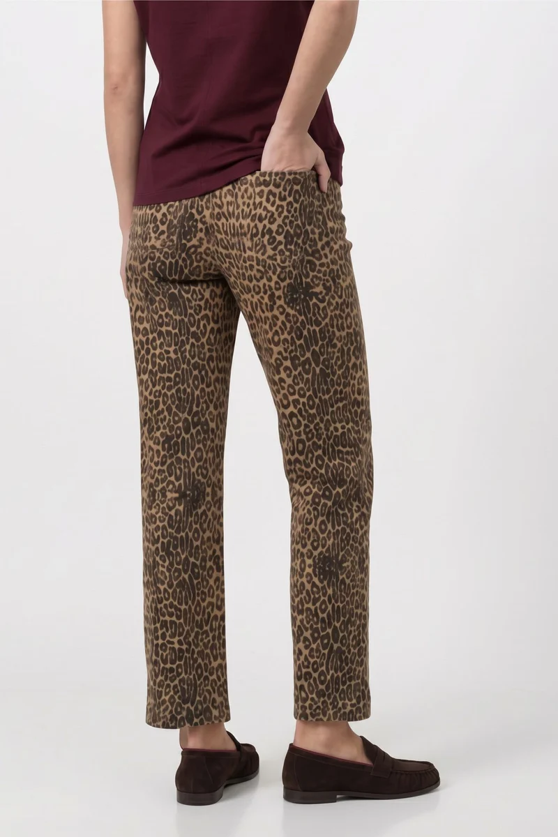 Hose, brown sugar gemustert
