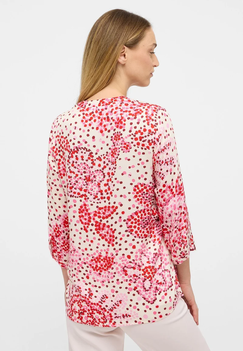 Bluse Viskose 3/4-Arm