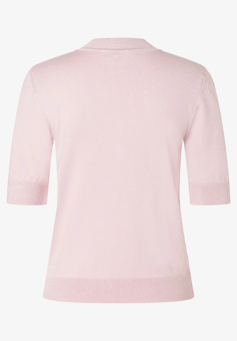 Turtleneck Pullover, milky rose