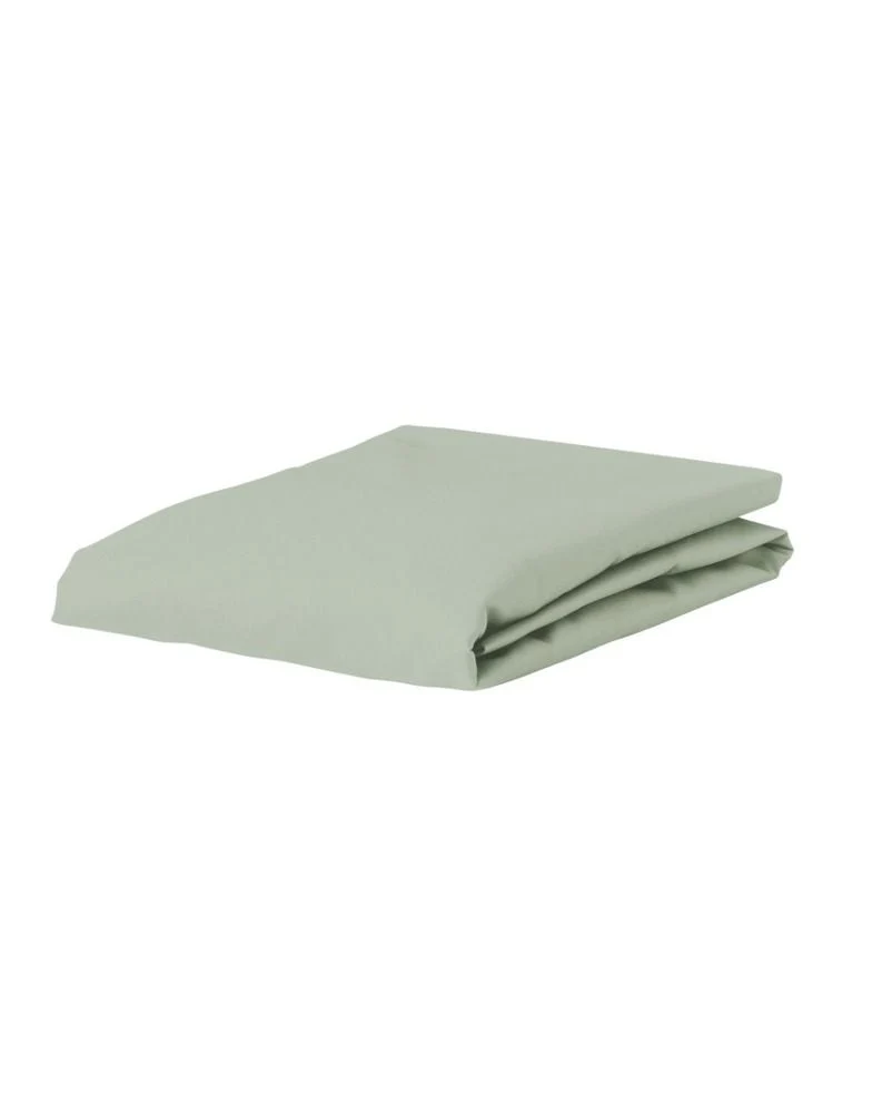 Essenza Minte Dusty Green Spannbettlaken 90 x 200 cm