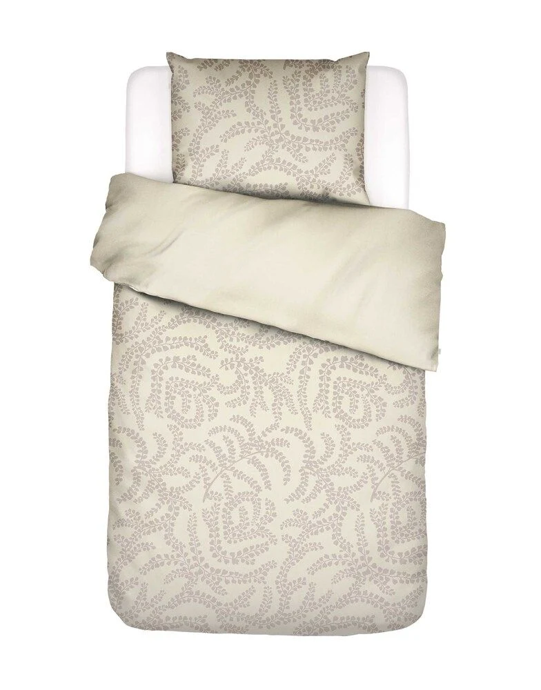Essenza Eleria Oatmeal Bettwäsche 1p set 135x200+1 Kissenbezug