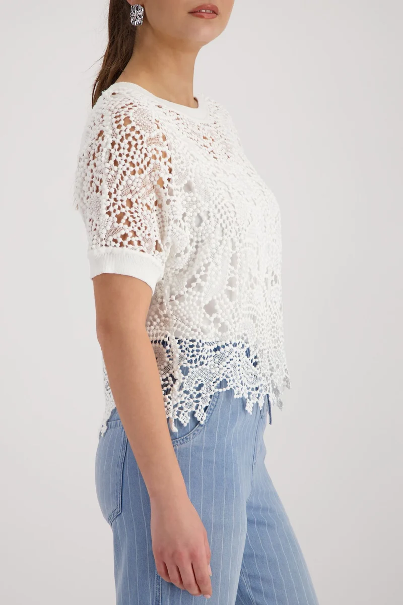 Pullover, cream