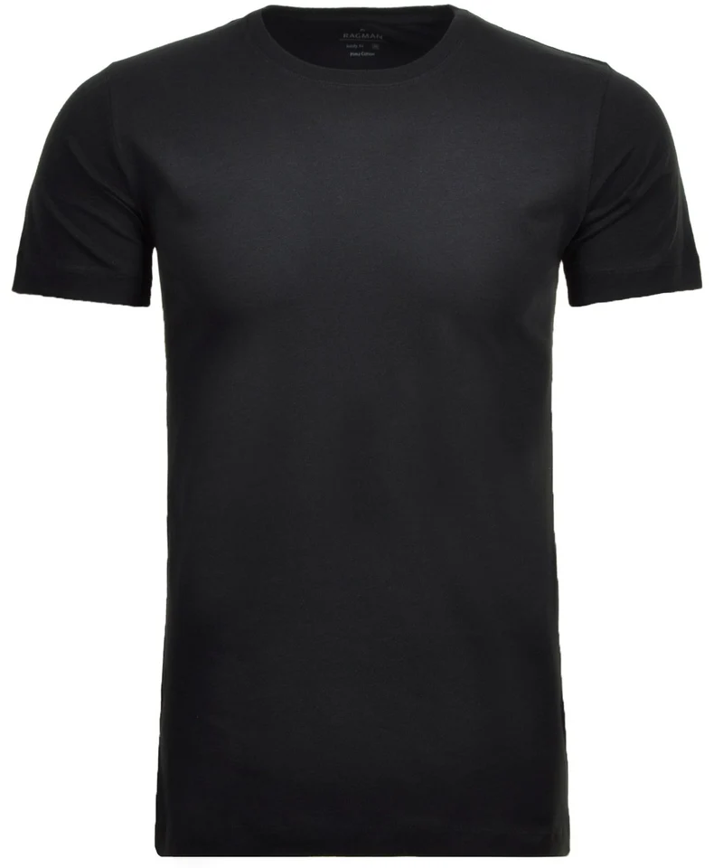 2 T-Shirt Doppelpack Bodyfit mit Rundhals
