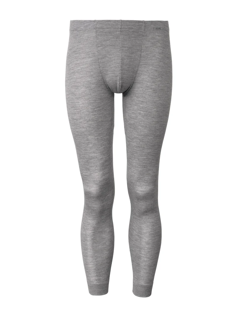 Longpants aus Wolle und Seide