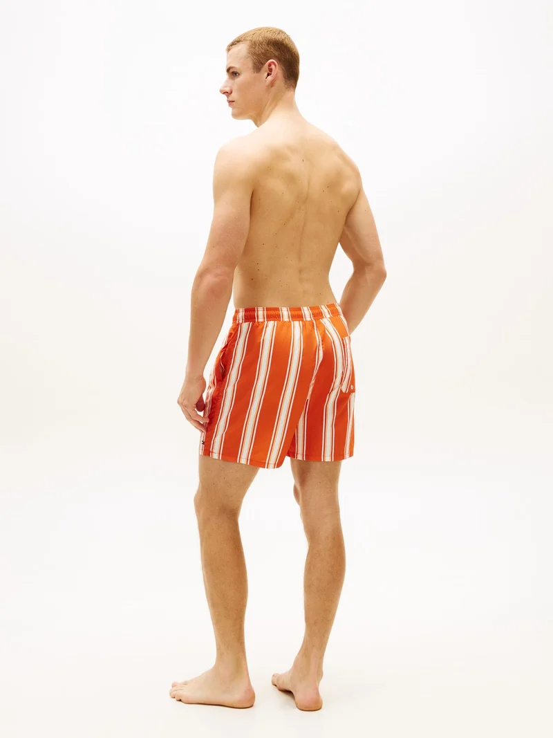 Print Mid Length Swim Shorts