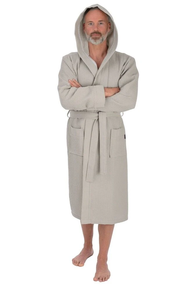 3757 Unisex Bademantel Piquee