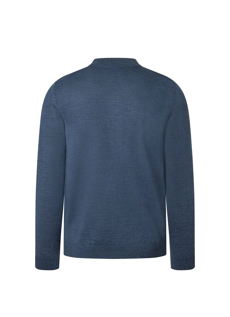 Strickjacke Zip 1/1 Arm