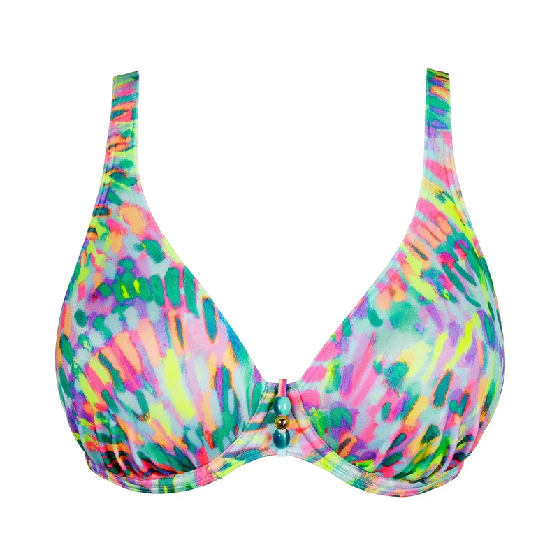 DOUALA Impressionist Summer halb unterlegter Bikini tief.