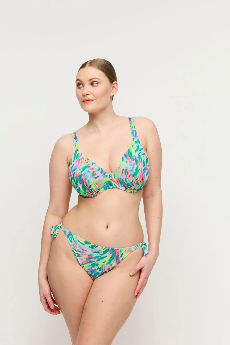 DOUALA Impressionist Summer halb unterlegter Bikini tief.