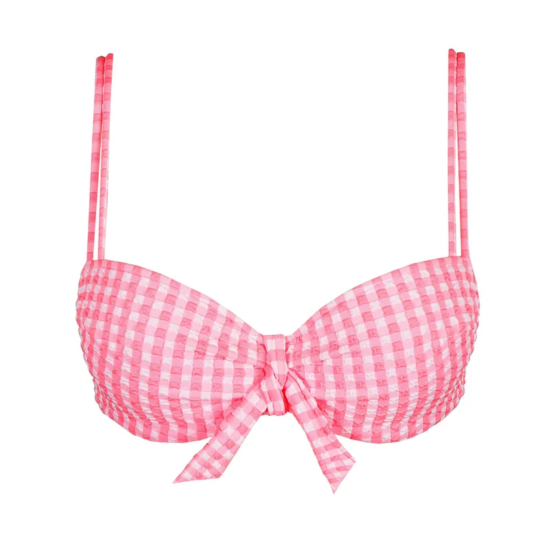 MARY LYNN Rose Gingham Unterlegter Bikini Balconette