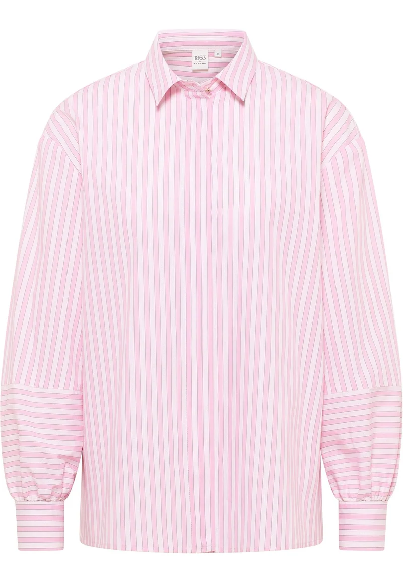 Bluse Satingewebe Langarm