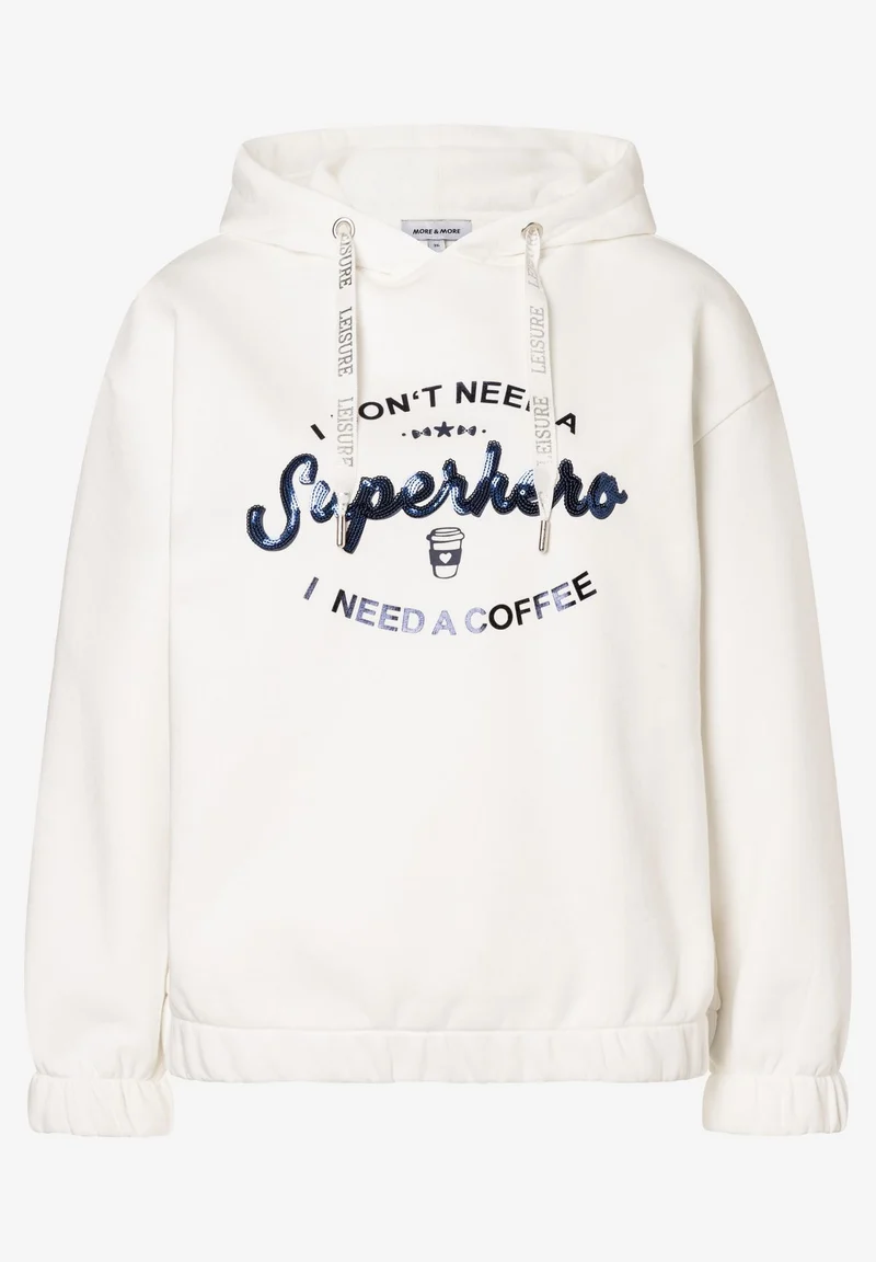 Hoodie mit Schriften