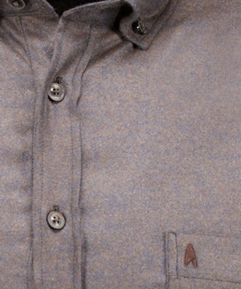 Uni-Hemd Ceramica, Button-down-Kragen