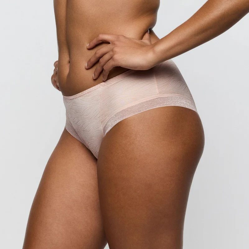 BRIANA pearly pink Hotpants