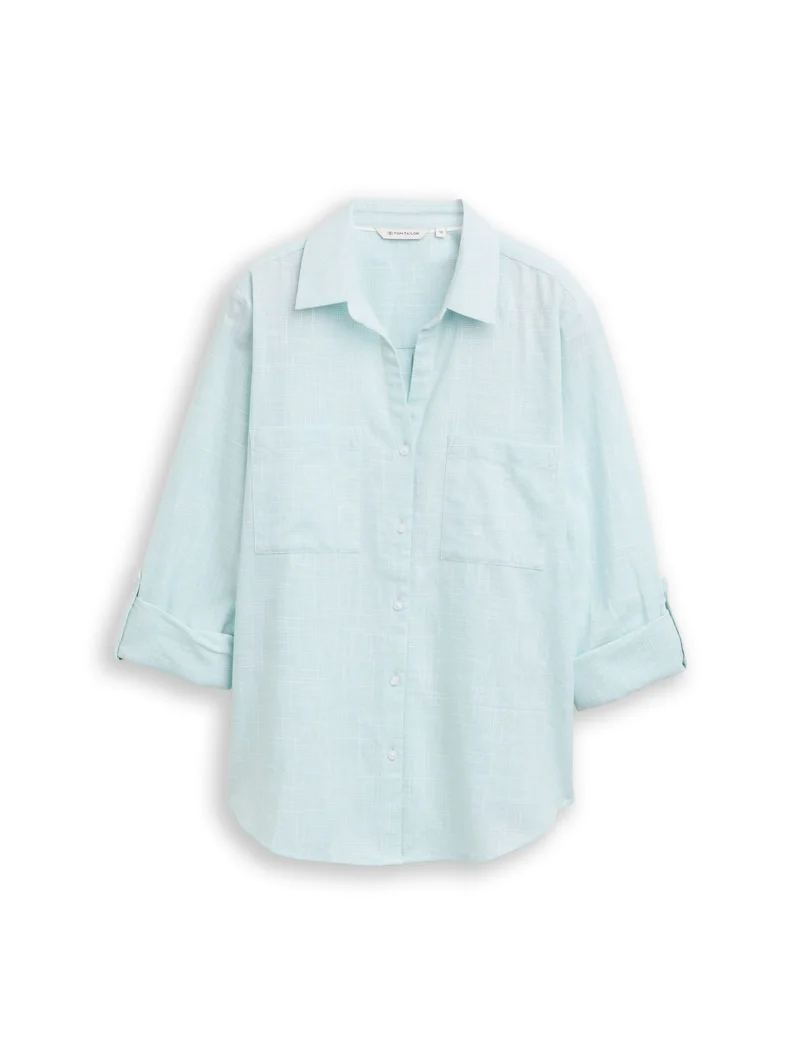 Bluse mit Brusttaschen