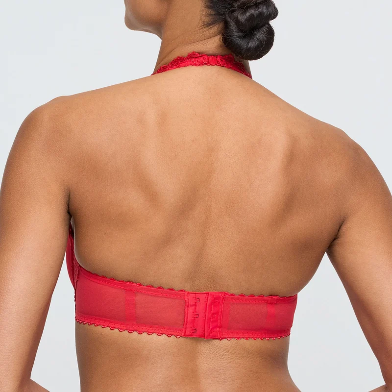 JANE true red Unterlegter BH Herzform
