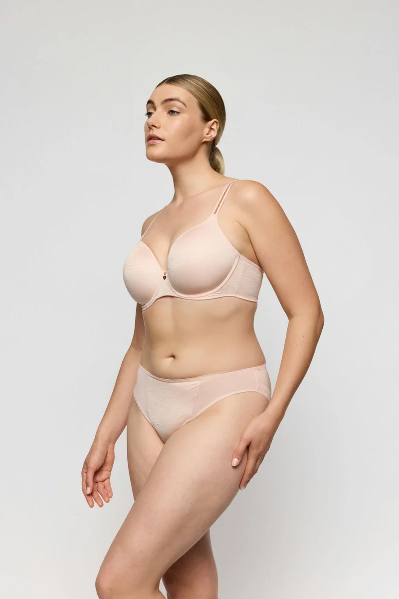 BRIANA pearly pink Unterlegter BH Herzform