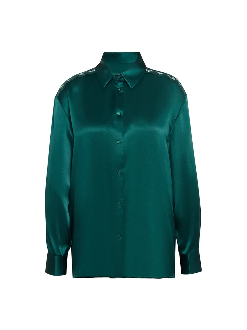 Simone Perele – Love Me Shirt Smaragdgrün
