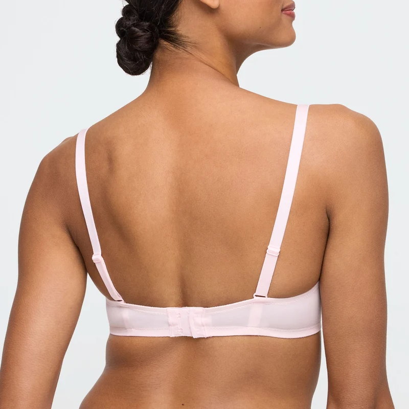 MILAO pastel pink Unterlegter BH Herzform