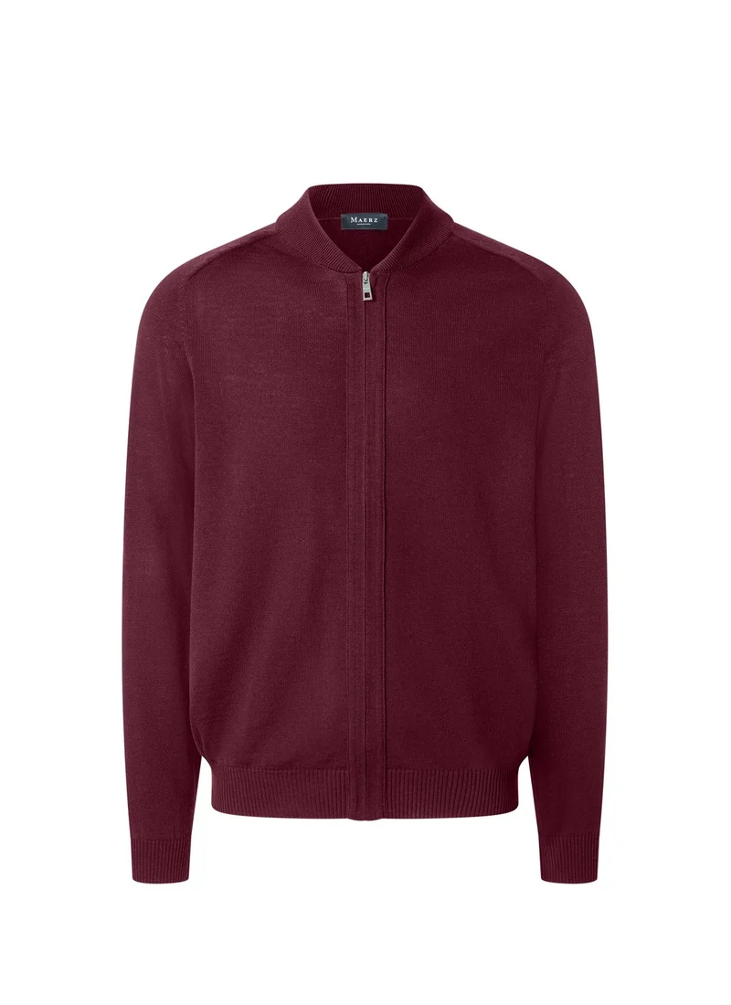 Strickjacke Zip 1/1 Arm