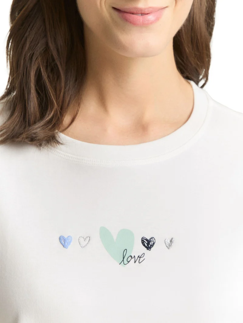 T-Shirt aus Baumwolle