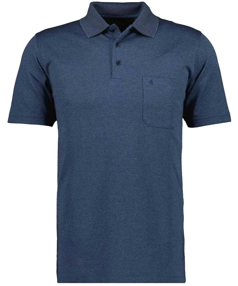 Softknit-Polo "Fischernetz"