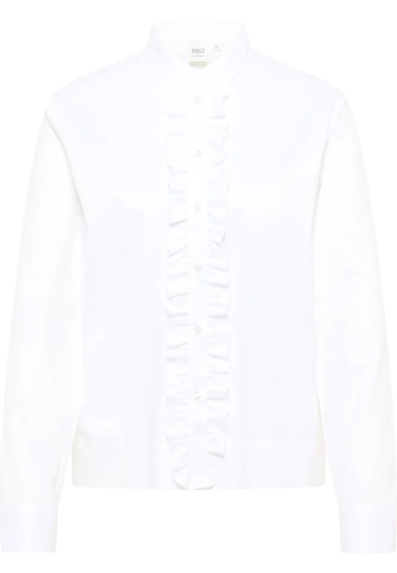 Soft Luxury Shirt Bluse Twill Langarm