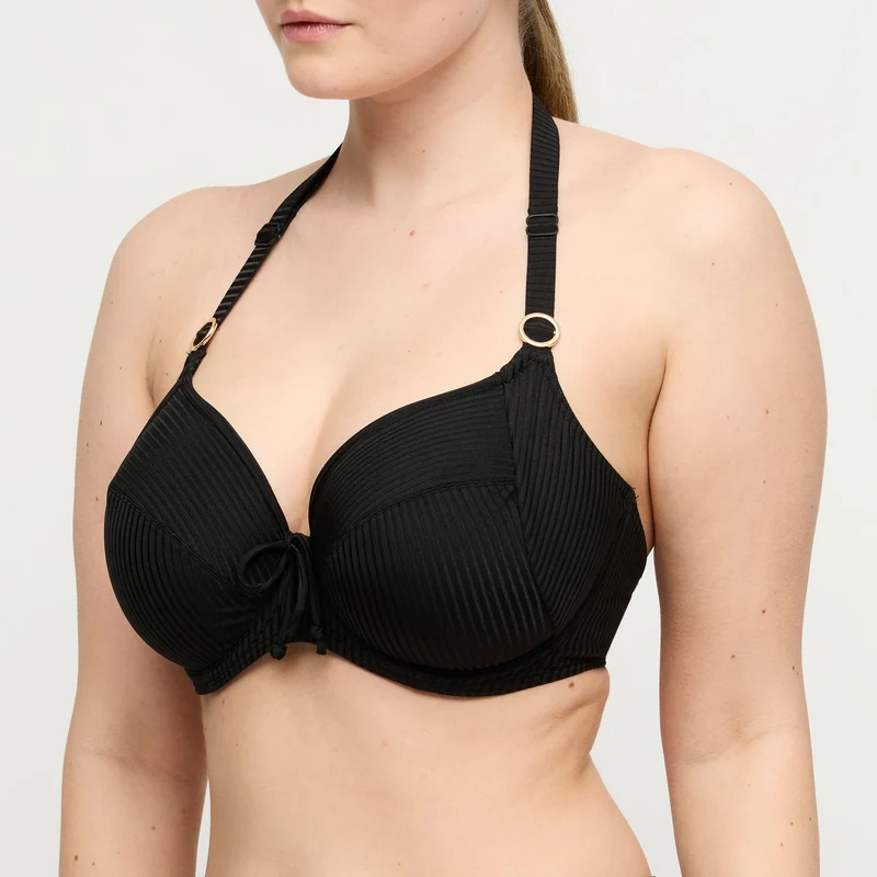 DELRAY schwarz Vollschalen Bikini-Top