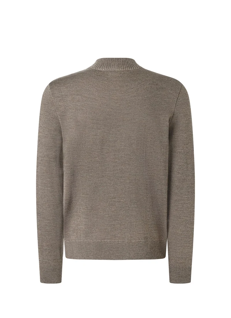 Strickjacke Zip 1/1 Arm