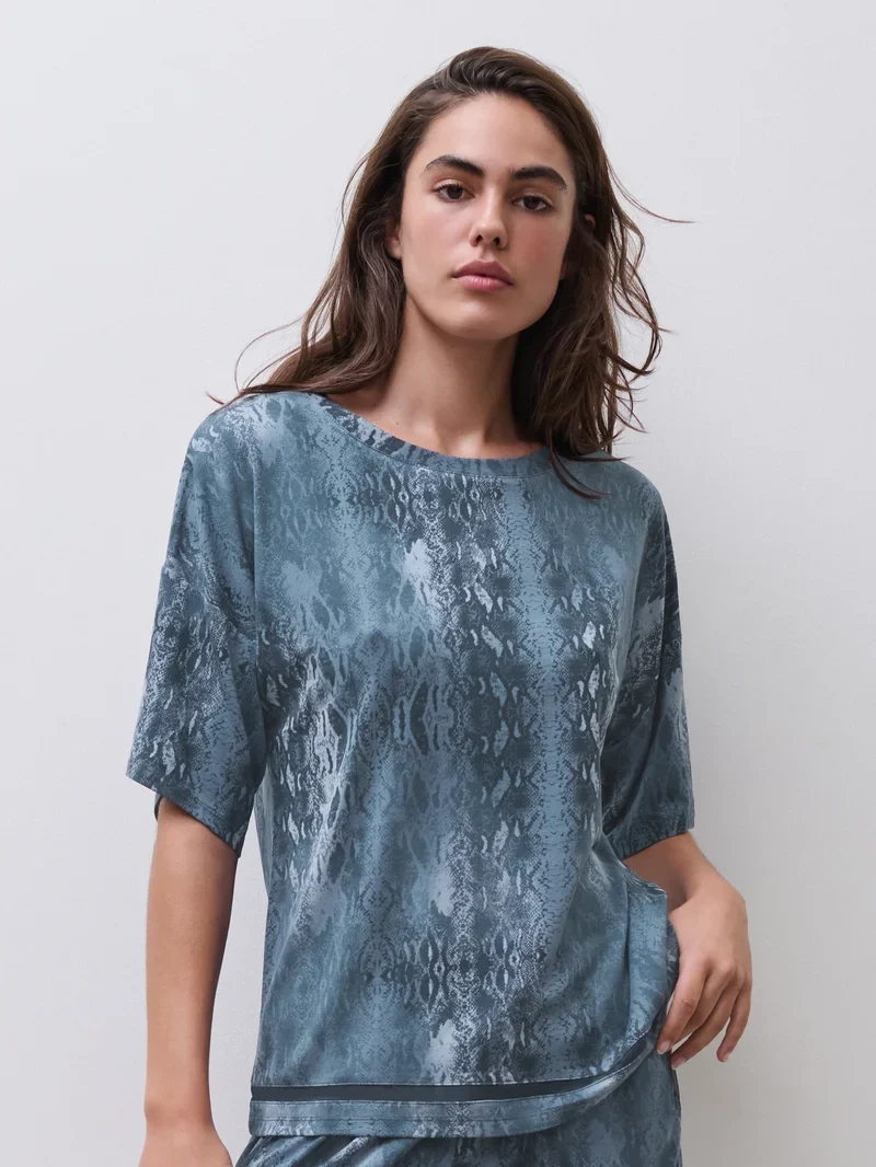 Chantelle Easyfeel - Joe Kurzarm-T-Shirt Jeans Snake