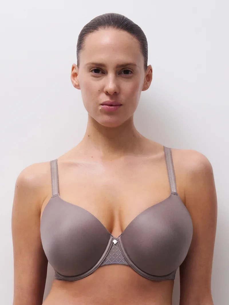Chantelle EasyFeel – Norah Chic Bedeckender T-Shirt-BH Bronzed Taupe
