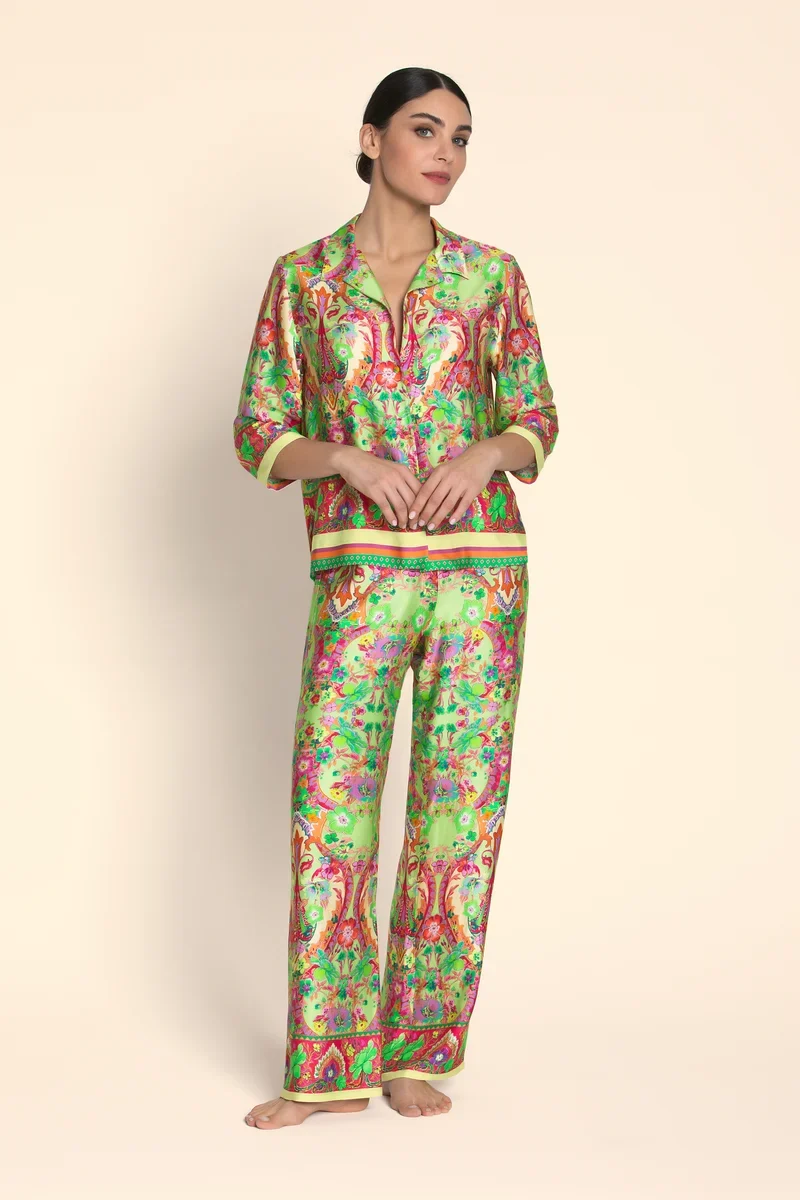 Lise Charmel - Libertine En Fleurs Bluse Nature Libertine
