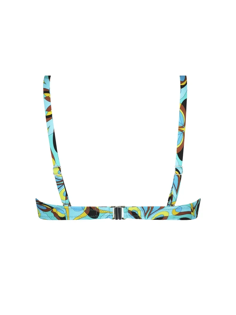 Antigel Swimwear von Lise Charmel - La Psychedelique Gepolstertes Bikini-Oberteil Bleu Vibrant